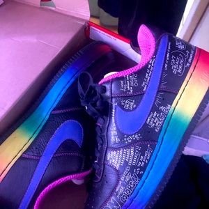 Busy P nike air force one extremly rare shoes